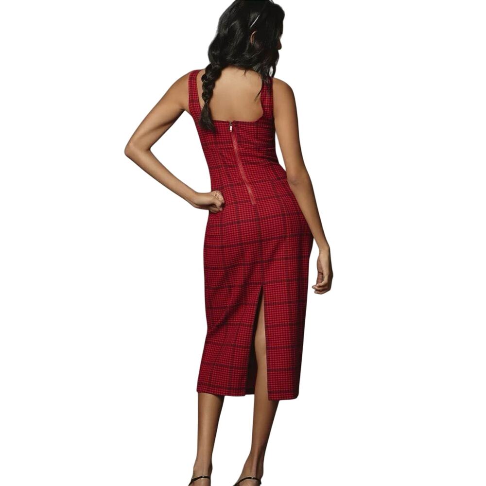PILCRO Anthropologie Bombshell Tweed Slim Midi Dress, Various, MSRP $168 - Picture 3 of 9